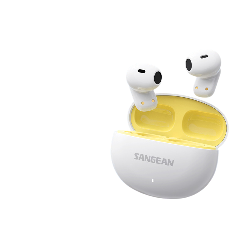 Shanjin Semi-In-Ear Earphones for Sleep Long Battery Life Noise Reduction Stereo