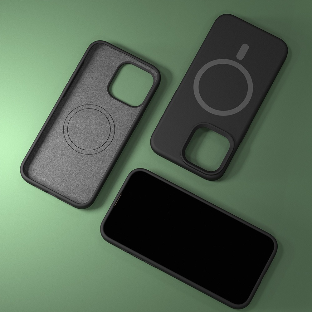 Magnetic Magsafe Liquid Silicone Shockproof Protective Apple Case - Image 2