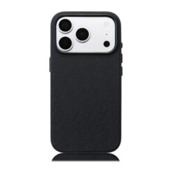 For iPhone Black Tech Fabric Phone Case