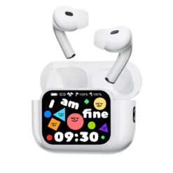 Alternative view of In-ear Bluetooth Earbuds with Full-color Touch Display & Noise Reduction