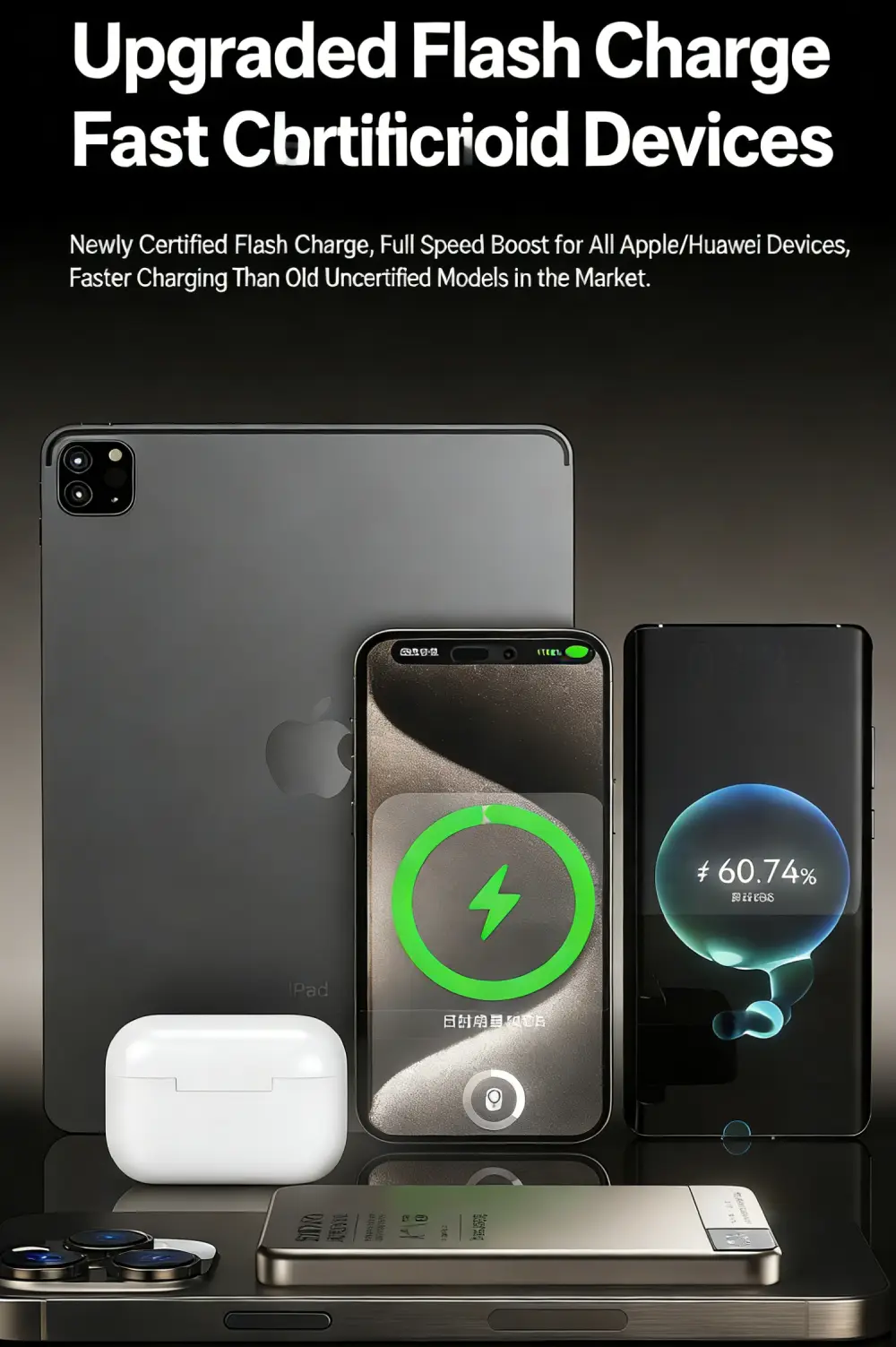 Ultra-Thin Magnetic Wireless Power Bank | 5000mAh | 15W MagSafe & 20W PD Fast Charging - Image 8