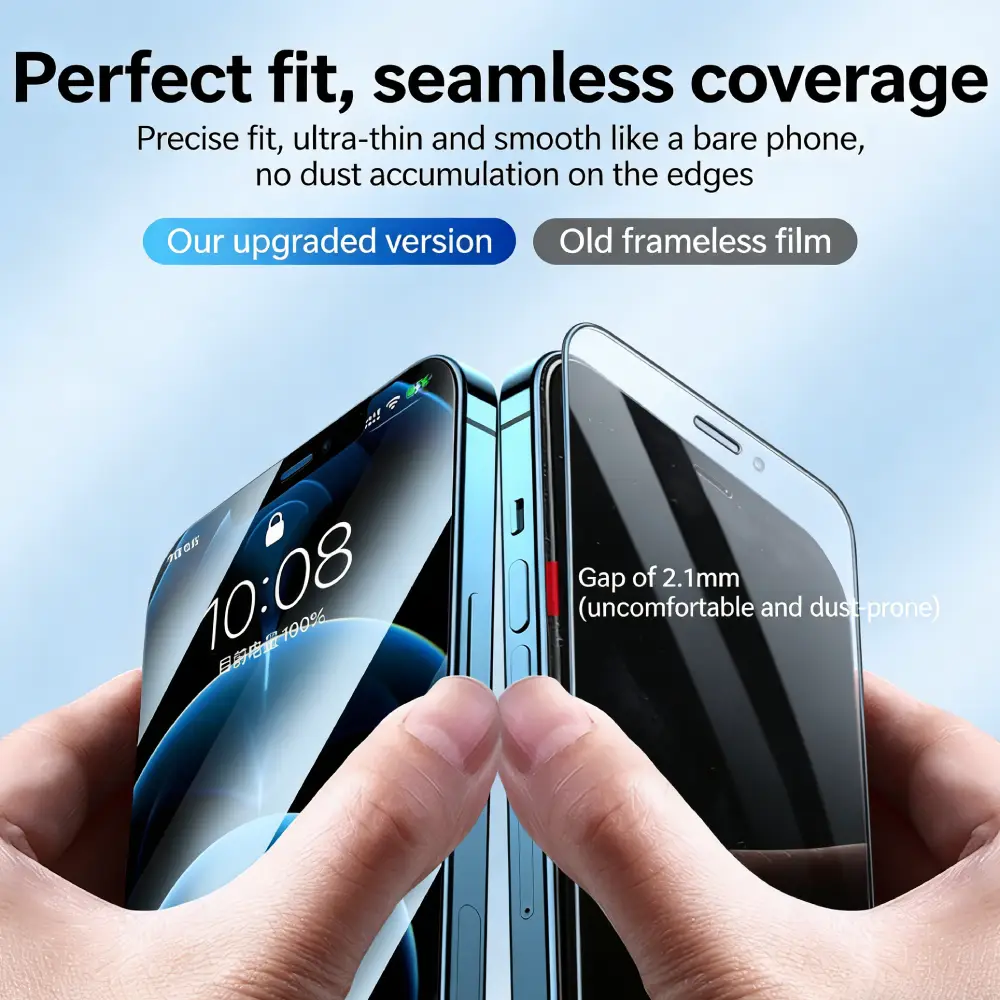 Premium KM Tempered Glass | Ultra Smooth | Anti-Fingerprint - Image 5