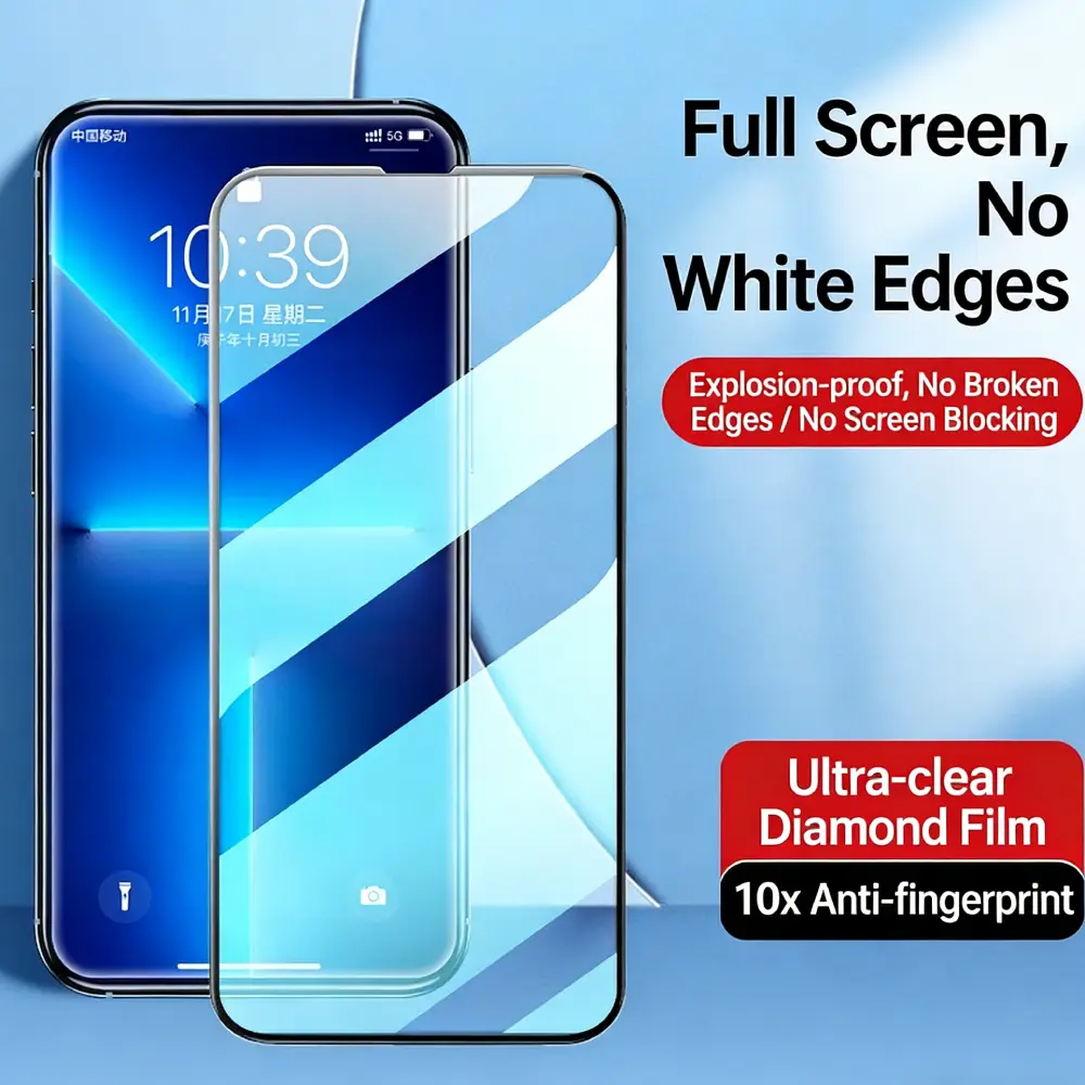 Premium KM Tempered Glass | Ultra Smooth | Anti-Fingerprint - Image 7